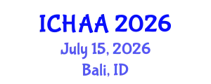 International Conference on Healthy and Active Aging (ICHAA) July 15, 2026 - Bali, Indonesia