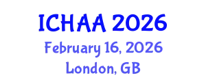 International Conference on Healthy and Active Aging (ICHAA) February 16, 2026 - London, United Kingdom