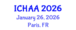 International Conference on Healthy and Active Aging (ICHAA) January 26, 2026 - Paris, France