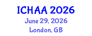 International Conference on Healthy and Active Aging (ICHAA) June 29, 2026 - London, United Kingdom