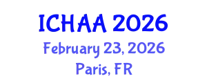 International Conference on Healthy and Active Aging (ICHAA) February 23, 2026 - Paris, France
