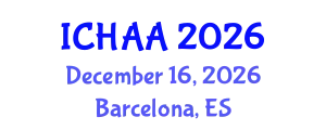 International Conference on Healthy and Active Aging (ICHAA) December 16, 2026 - Barcelona, Spain