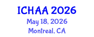 International Conference on Healthy and Active Aging (ICHAA) May 18, 2026 - Montreal, Canada