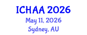 International Conference on Healthy and Active Aging (ICHAA) May 11, 2026 - Sydney, Australia