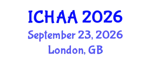 International Conference on Healthy and Active Aging (ICHAA) September 23, 2026 - London, United Kingdom