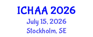 International Conference on Healthy and Active Aging (ICHAA) July 15, 2026 - Stockholm, Sweden