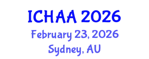 International Conference on Healthy and Active Aging (ICHAA) February 23, 2026 - Sydney, Australia