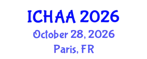 International Conference on Healthy and Active Aging (ICHAA) October 28, 2026 - Paris, France