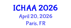 International Conference on Healthy and Active Aging (ICHAA) April 20, 2026 - Paris, France