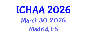 International Conference on Healthy and Active Aging (ICHAA) March 30, 2026 - Madrid, Spain