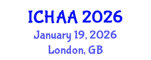 International Conference on Healthy and Active Aging (ICHAA) January 19, 2026 - London, United Kingdom
