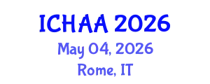 International Conference on Healthy and Active Aging (ICHAA) May 04, 2026 - Rome, Italy