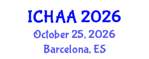 International Conference on Healthy and Active Aging (ICHAA) October 25, 2026 - Barcelona, Spain