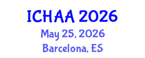 International Conference on Healthy and Active Aging (ICHAA) May 25, 2026 - Barcelona, Spain