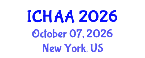 International Conference on Healthy and Active Aging (ICHAA) October 07, 2026 - New York, United States