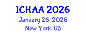 International Conference on Healthy and Active Aging (ICHAA) January 26, 2026 - New York, United States