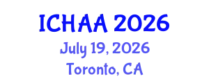 International Conference on Healthy and Active Aging (ICHAA) July 19, 2026 - Toronto, Canada