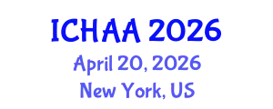 International Conference on Healthy and Active Aging (ICHAA) April 20, 2026 - New York, United States