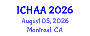 International Conference on Healthy and Active Aging (ICHAA) August 05, 2026 - Montreal, Canada