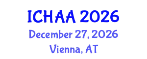 International Conference on Healthy and Active Aging (ICHAA) December 27, 2026 - Vienna, Austria