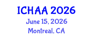 International Conference on Healthy and Active Aging (ICHAA) June 15, 2026 - Montreal, Canada