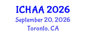 International Conference on Healthy and Active Aging (ICHAA) September 20, 2026 - Toronto, Canada