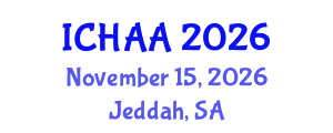 International Conference on Healthy and Active Aging (ICHAA) November 15, 2026 - Jeddah, Saudi Arabia