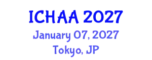 International Conference on Healthy and Active Aging (ICHAA) January 07, 2027 - Tokyo, Japan