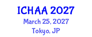 International Conference on Healthy and Active Aging (ICHAA) March 25, 2027 - Tokyo, Japan
