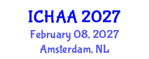 International Conference on Healthy and Active Aging (ICHAA) February 08, 2027 - Amsterdam, Netherlands