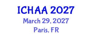 International Conference on Healthy and Active Aging (ICHAA) March 29, 2027 - Paris, France