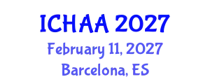 International Conference on Healthy and Active Aging (ICHAA) February 11, 2027 - Barcelona, Spain
