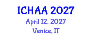 International Conference on Healthy and Active Aging (ICHAA) April 12, 2027 - Venice, Italy