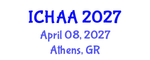 International Conference on Healthy and Active Aging (ICHAA) April 08, 2027 - Athens, Greece