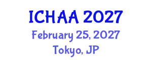 International Conference on Healthy and Active Aging (ICHAA) February 25, 2027 - Tokyo, Japan