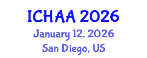 International Conference on Healthy and Active Aging (ICHAA) January 12, 2026 - San Diego, United States