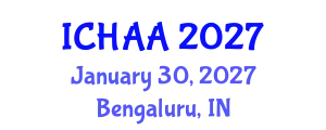 International Conference on Healthy and Active Aging (ICHAA) January 30, 2027 - Bengaluru, India