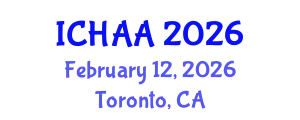 International Conference on Healthy and Active Aging (ICHAA) February 12, 2026 - Toronto, Canada