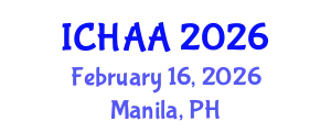 International Conference on Healthy and Active Aging (ICHAA) February 16, 2026 - Manila, Philippines
