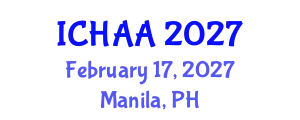 International Conference on Healthy and Active Aging (ICHAA) February 17, 2027 - Manila, Philippines