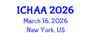 International Conference on Healthy and Active Aging (ICHAA) March 16, 2026 - New York, United States