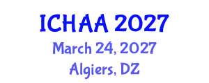 International Conference on Healthy and Active Aging (ICHAA) March 24, 2027 - Algiers, Algeria