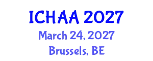 International Conference on Healthy and Active Aging (ICHAA) March 24, 2027 - Brussels, Belgium