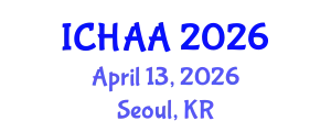 International Conference on Healthy and Active Aging (ICHAA) April 13, 2026 - Seoul, Republic of Korea