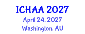 International Conference on Healthy and Active Aging (ICHAA) April 24, 2027 - Washington, Australia