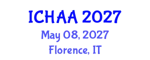 International Conference on Healthy and Active Aging (ICHAA) May 08, 2027 - Florence, Italy