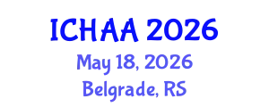 International Conference on Healthy and Active Aging (ICHAA) May 18, 2026 - Belgrade, Serbia
