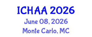 International Conference on Healthy and Active Aging (ICHAA) June 08, 2026 - Monte Carlo, Monaco