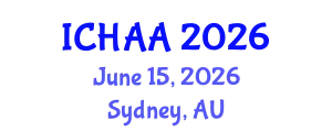 International Conference on Healthy and Active Aging (ICHAA) June 15, 2026 - Sydney, Australia