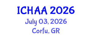 International Conference on Healthy and Active Aging (ICHAA) July 03, 2026 - Corfu, Greece
